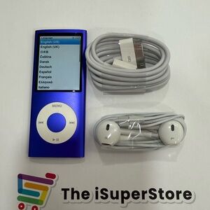 Apple iPod Nano 4th Gen 16GB Purple - Like New - New Battery- 1 YR Warranty